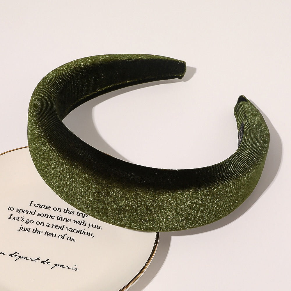 Velvet Hair Clip for a Polished, Lifted Hairstyle