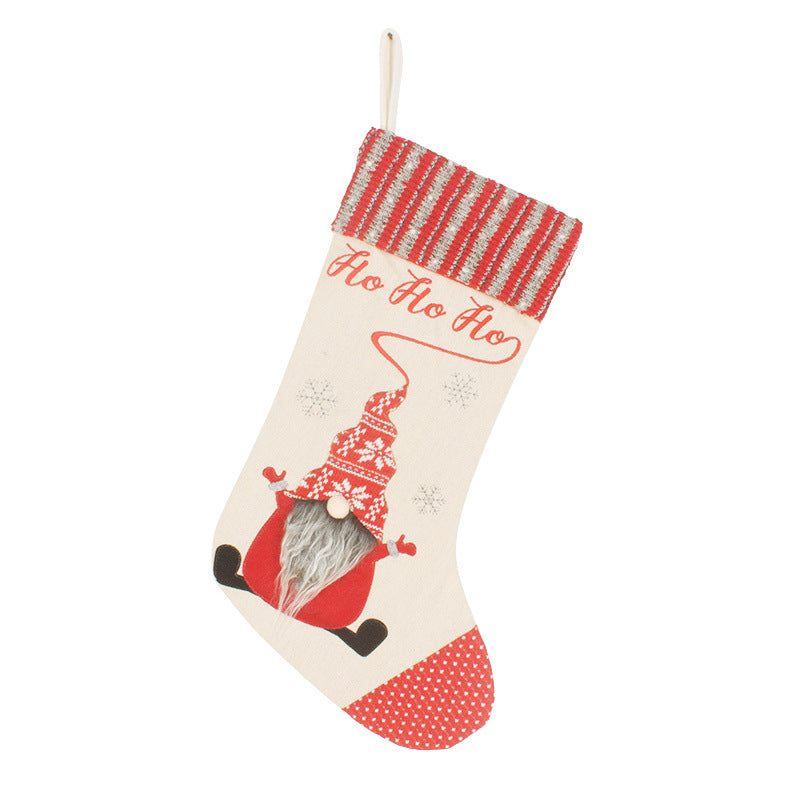 Christmas Stocking for Festive Gift Display Decoration