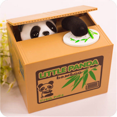 Automatic Cat Coin Bank for Fun, Playful Money Saving