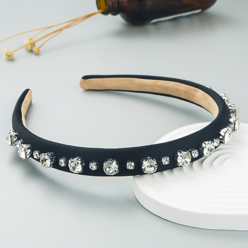 Rhinestone Hair Hoop for Instant Korean-Inspired Glamour
