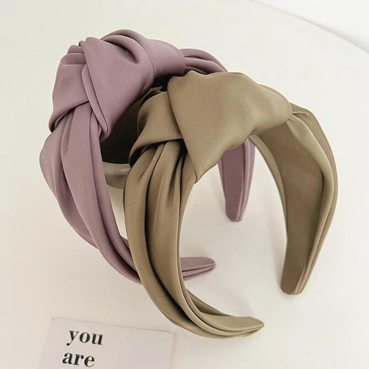 Satin Knot Headband for Effortless Everyday Polish