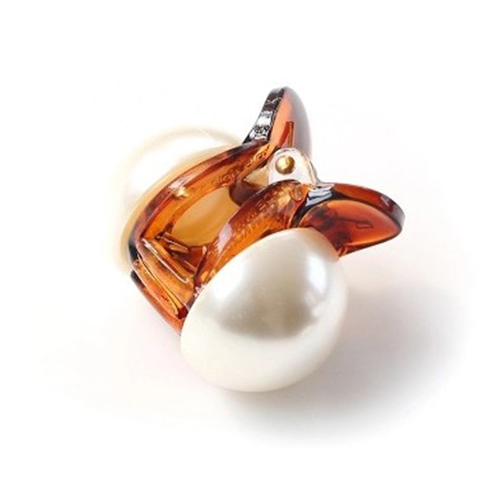 Pearl Mini Claw Hair Clips for Easy Elegant Styles