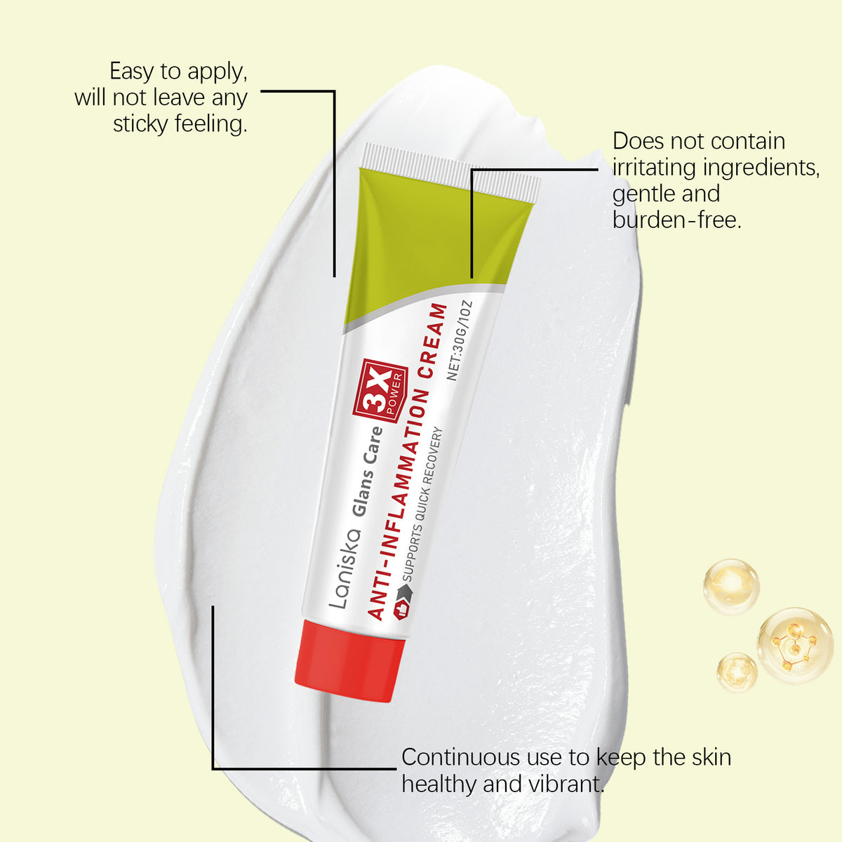 Men’s Anti-Inflammation Relief Cream — Soothes with 3X Fast