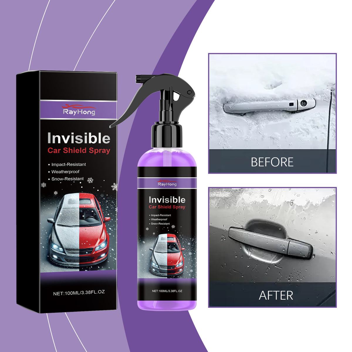 Car Paint Protective Spray for Water and Dirt Defense