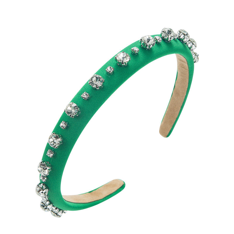 Rhinestone Hair Hoop for Instant Korean-Inspired Glamour