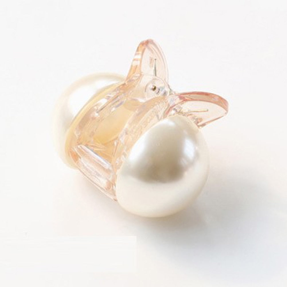 Pearl Mini Claw Hair Clips for Easy Elegant Styles