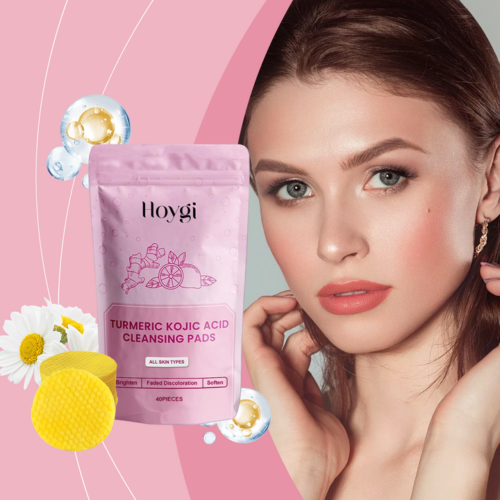 Turmeric Kojic Acid Cleansing Pads for Brighter Skin