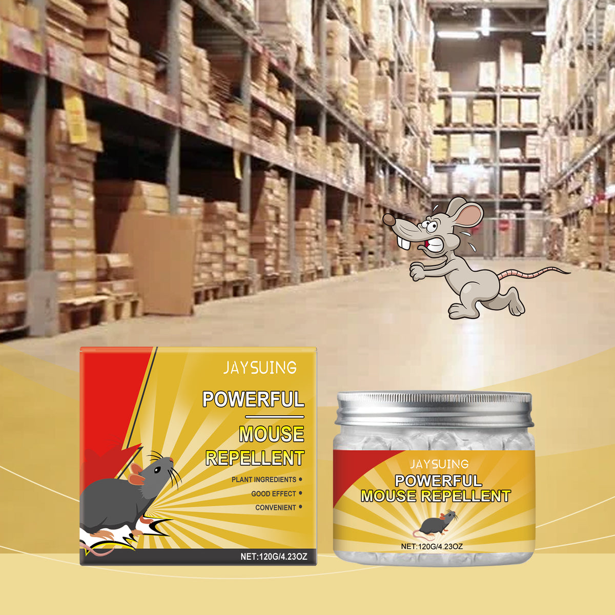 Rat Repellent Paste for Odor-Based Rodent Control