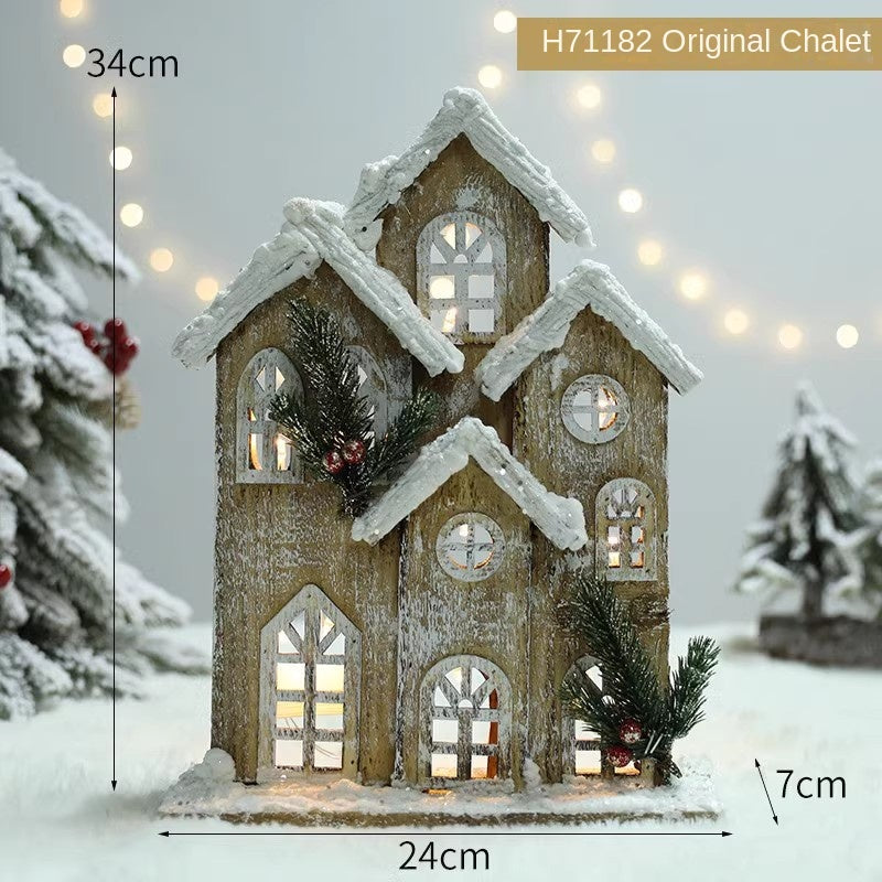 Light-Up Christmas Village Houses for Cozy Displays