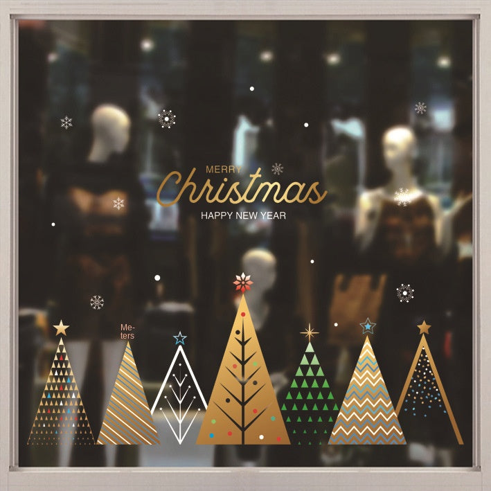 Christmas Window Cling Stickers for Festive Displays