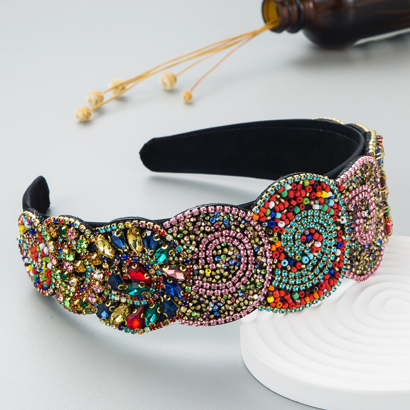 Statement Rhinestone Headband — Party-Ready Glamour