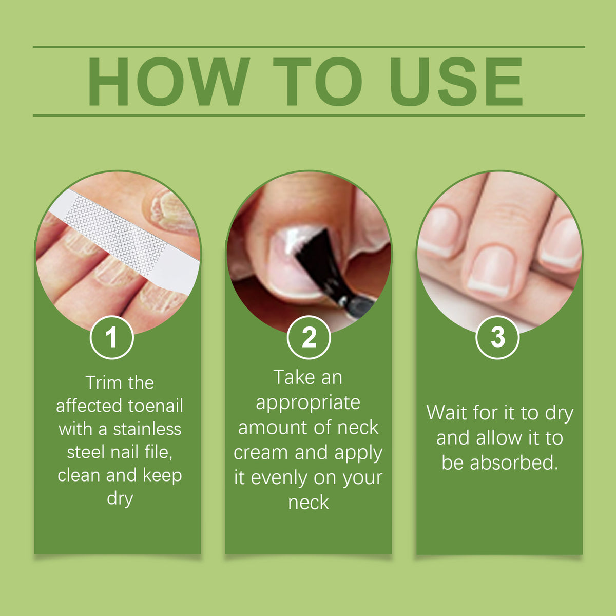 Toenail Fungus Care Set for At-Home Nail Grooming