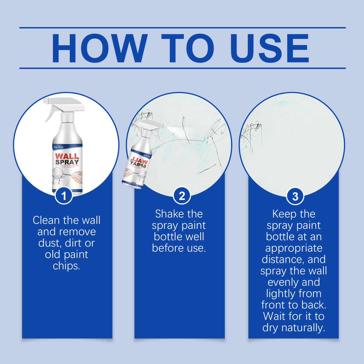 Wall Spray Paint for Stain Repair and Touch-Ups