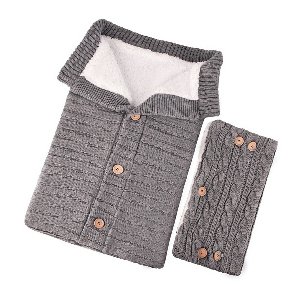 Baby Swaddle Sleeping Bag for Cozy Stroller Walks