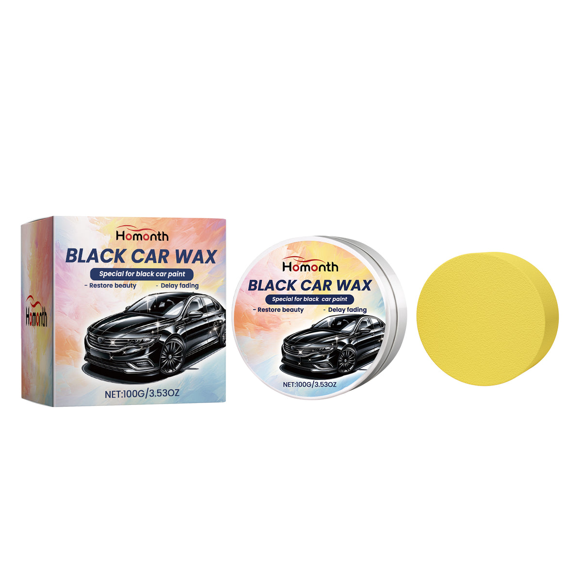 Car Polishing Wax for a Glossy, Cleaner-Looking Finish
