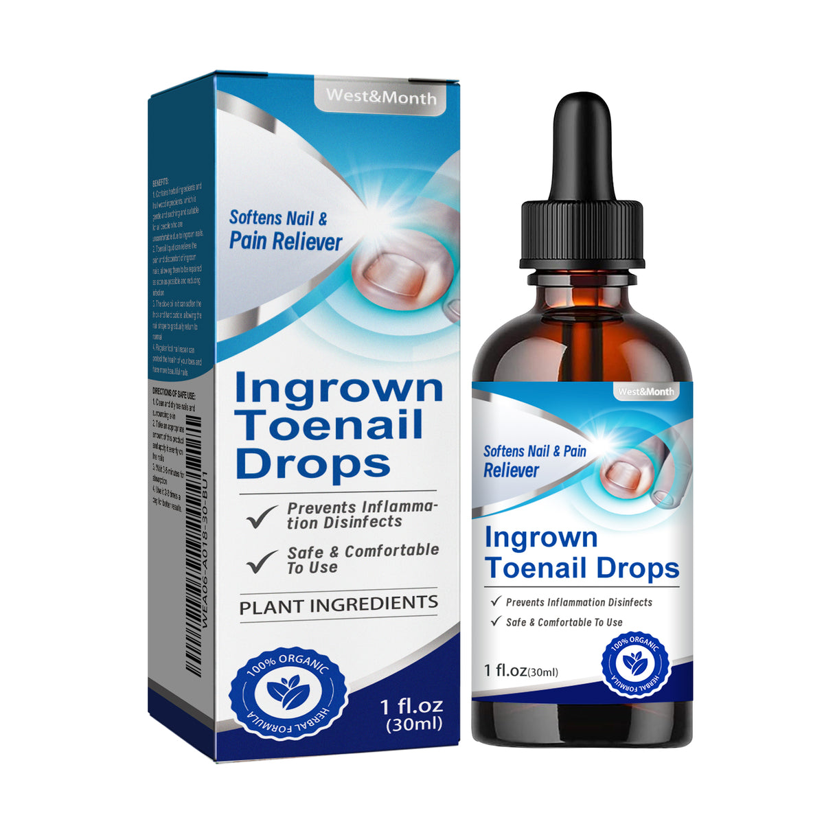 Nail Repair Solution for Gentle Ingrown Toenail Relief