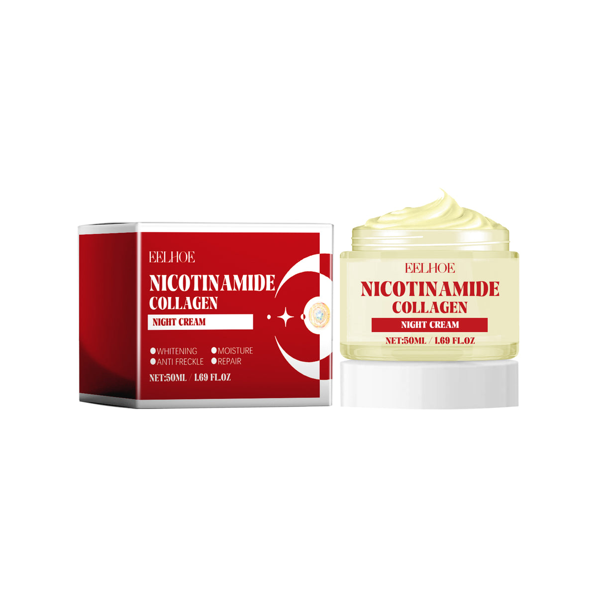 Nicotinamide Collagen Cream Duo for Dark Spots & Dryness