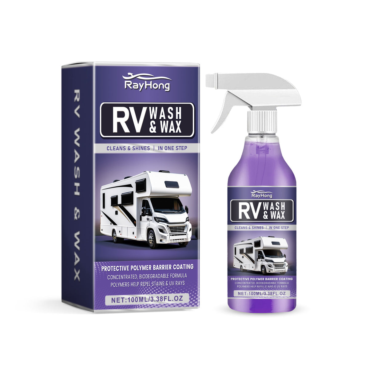 Motorhome Cleaning Solution with UV Protection & Shine