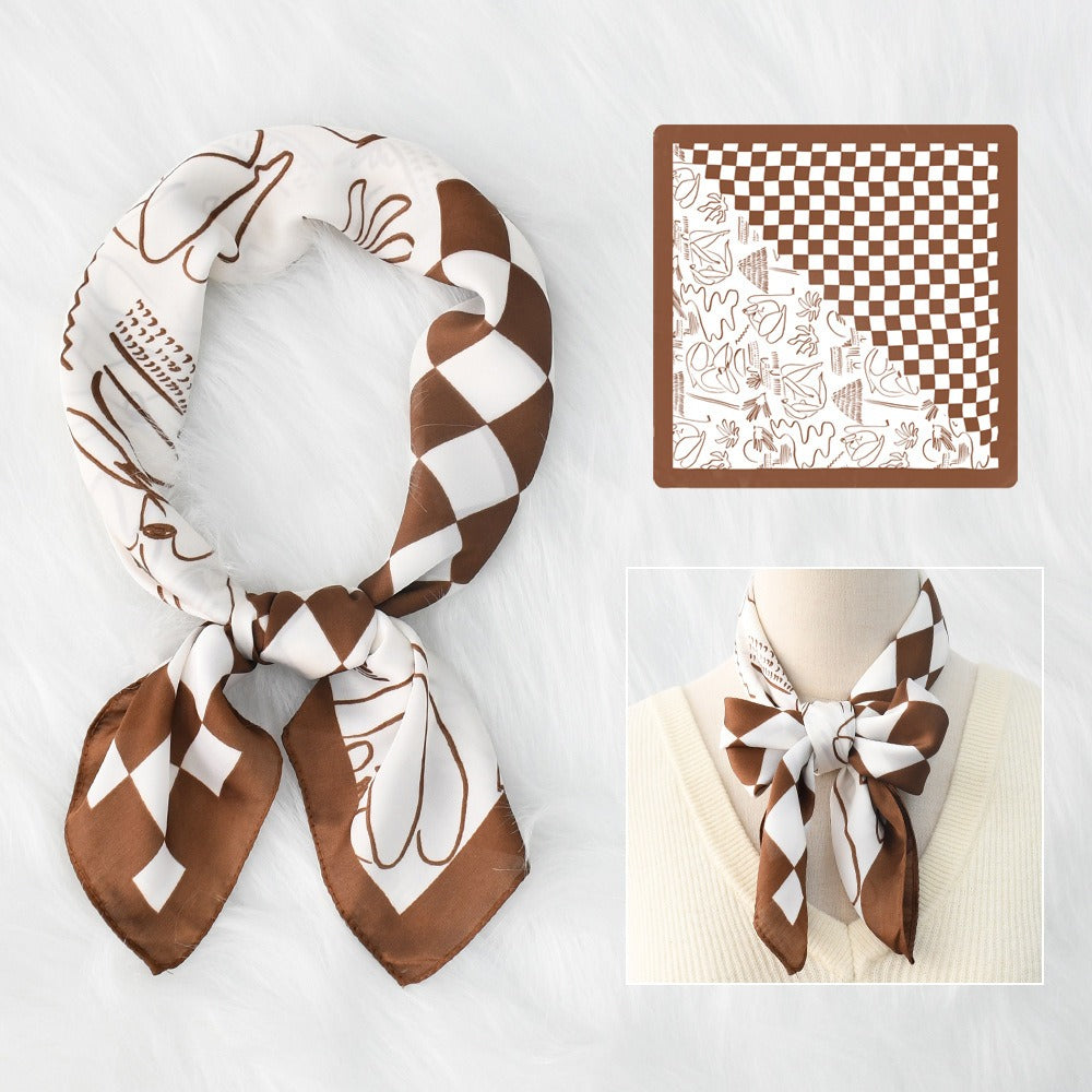 Silk Scarf for Women: Elegant Sun-Ready Beach Style
