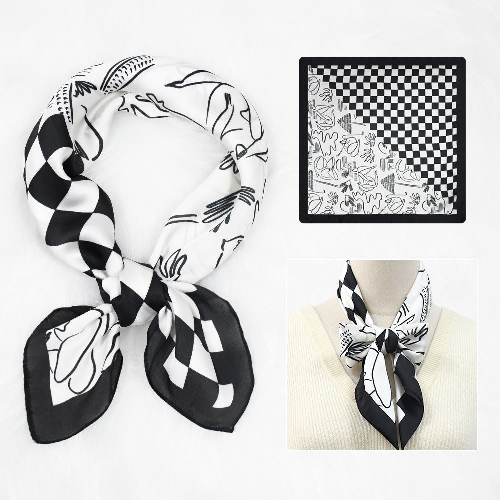 Silk Scarf for Women: Elegant Sun-Ready Beach Style