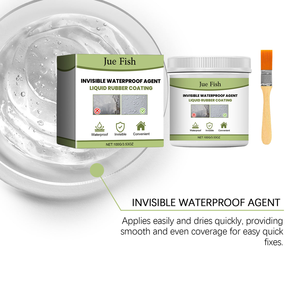 Waterproof Sealant for Invisible Household Leak Repair