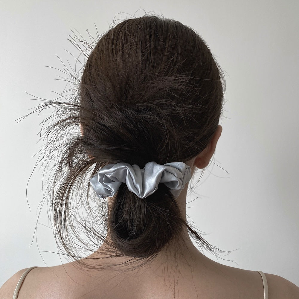 Pure Silk Scrunchie Set for Elegant Everyday Hairstyles