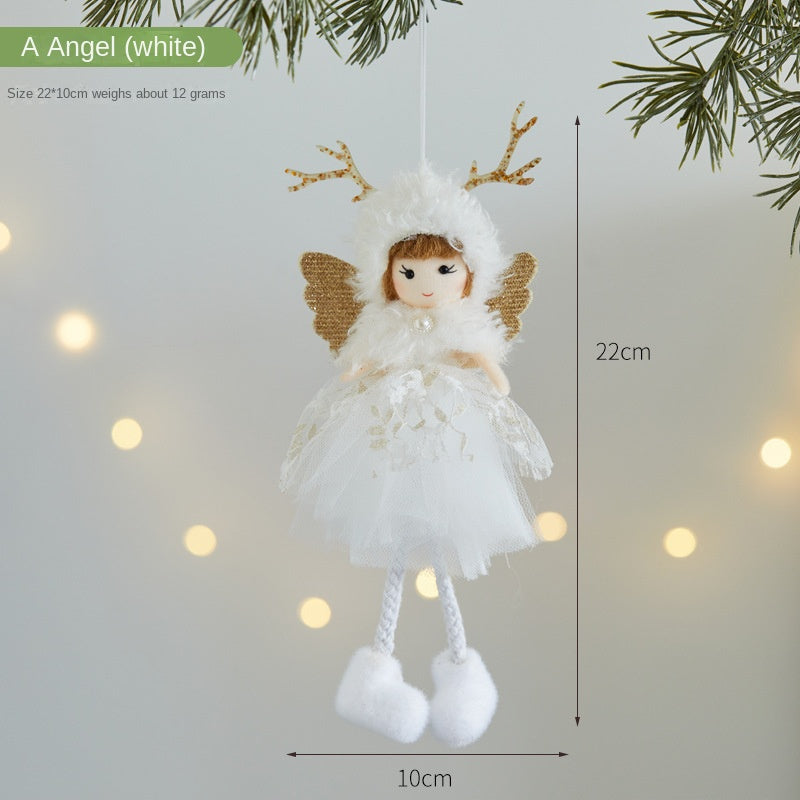 Pink Angel Christmas Tree Ornament for Magical Decor