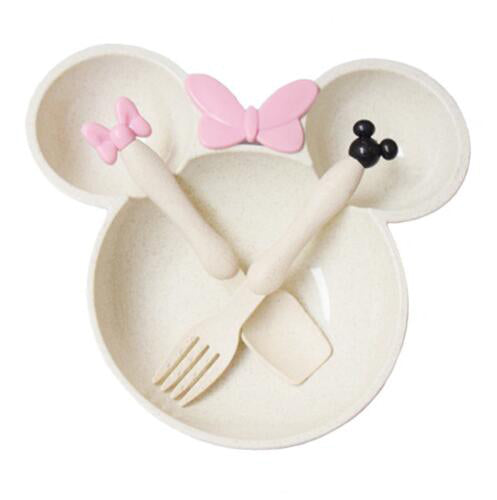 Children's Dinnerware Set for Easier Feeding Mealtimes