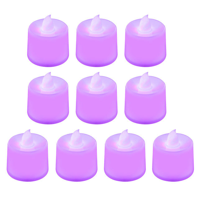 Flameless LED Tea Light Candles for Safe Romantic Glow