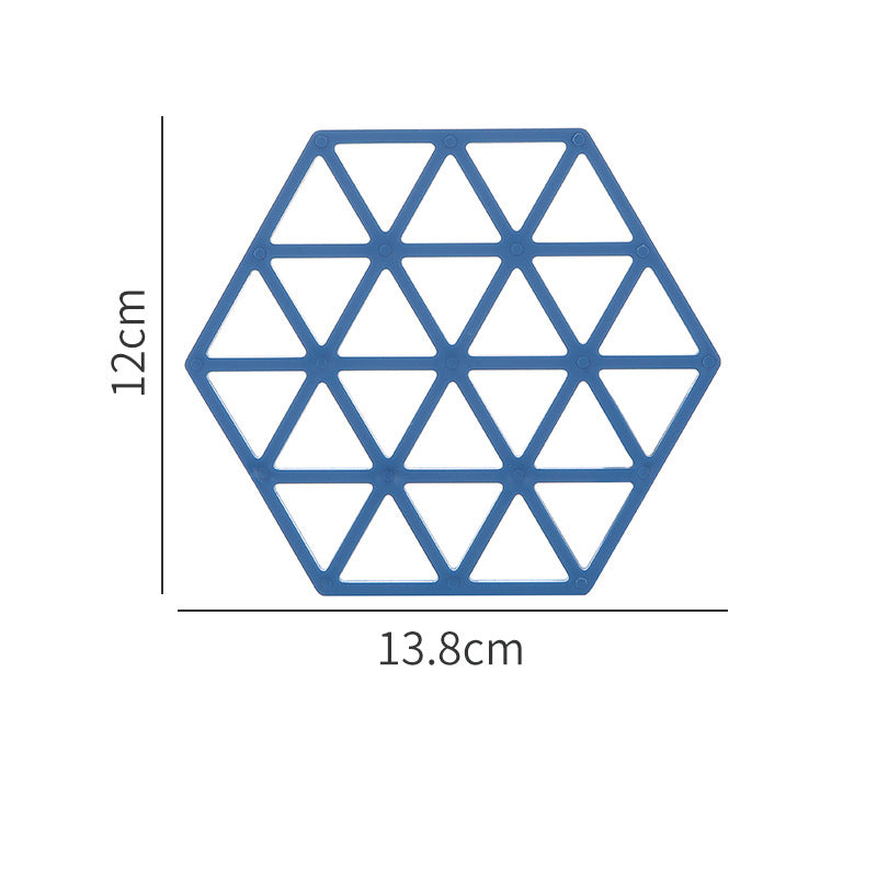 Silicone Hot Pot Trivet: Heat-Resistant Waterproof Table Mat