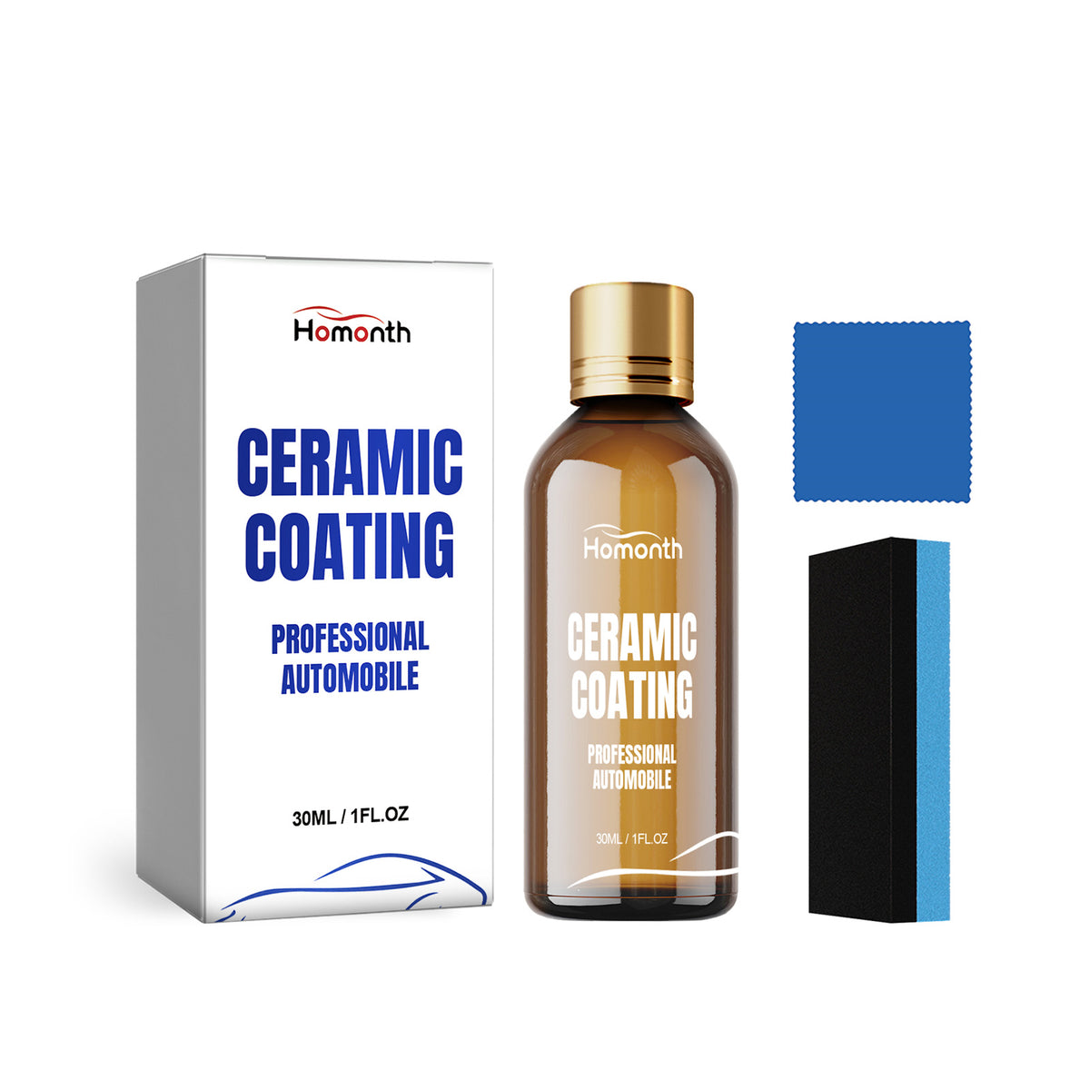 Automotive Ceramic Coating Kit for Interior Shine Protection