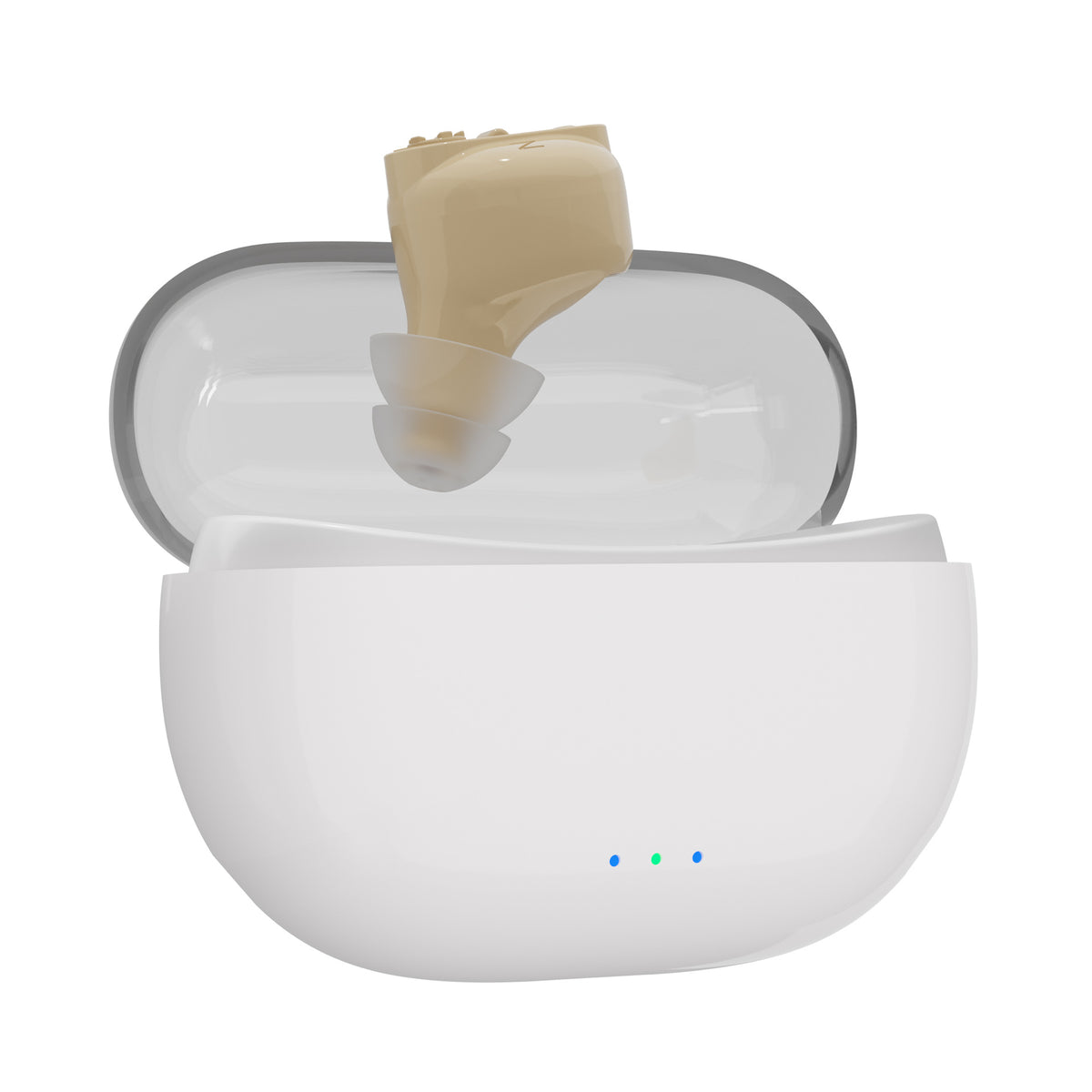 Portable Hearing Amplifier: Rechargeable, 30-Hour Battery