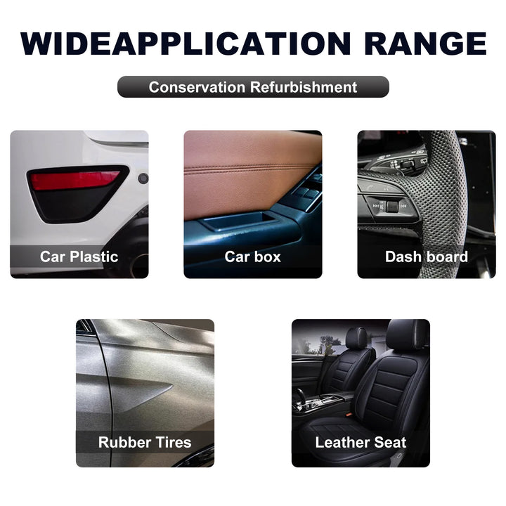 Wash-Free Polish Spray for Dashboard, Trim & Tires