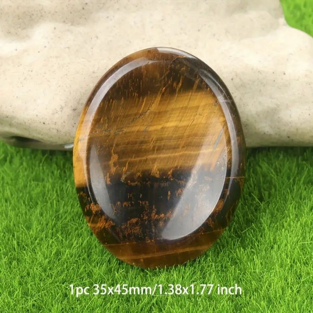 Worry Stone Crystal for Calming Tactile Focus & Meditation