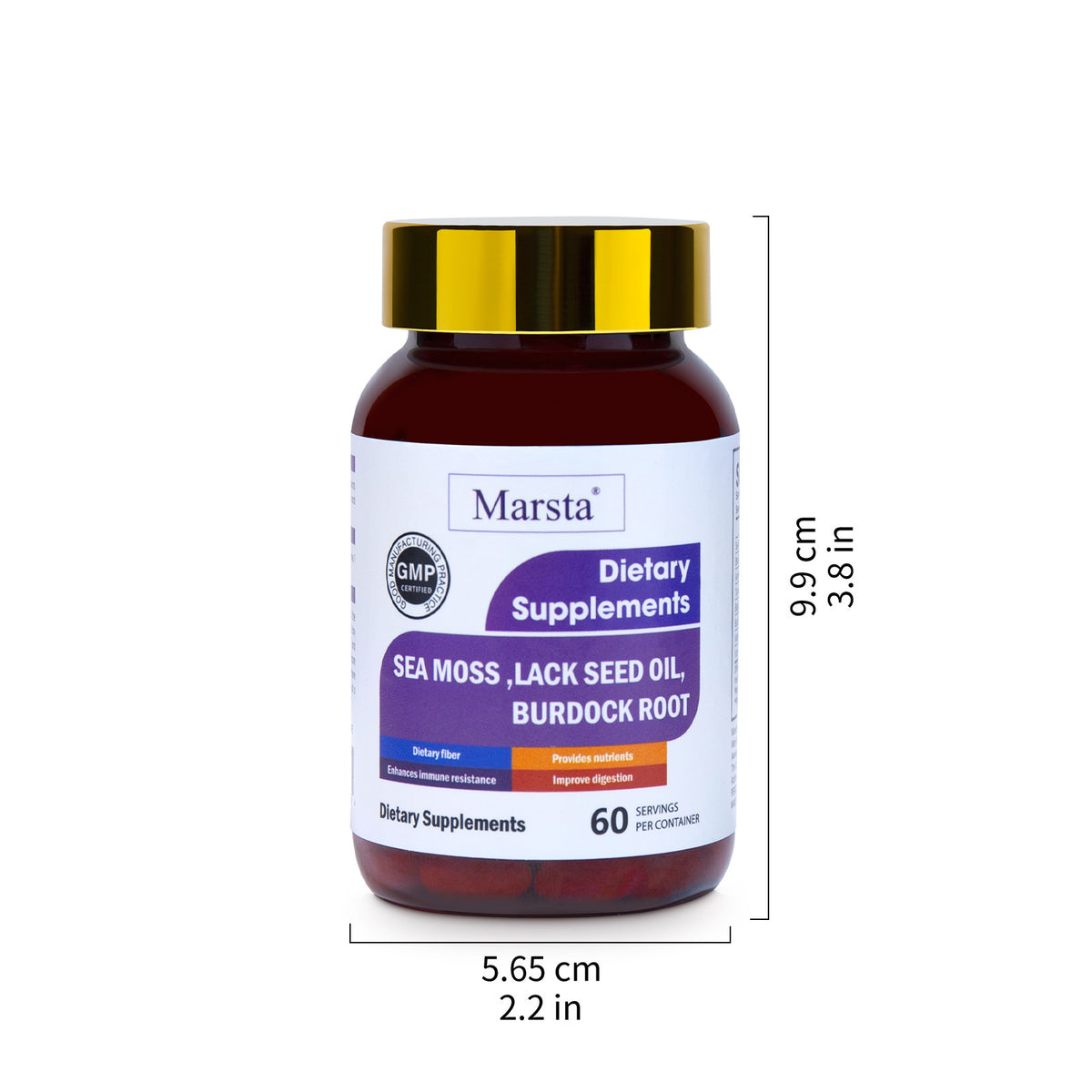 Sea Moss Capsules — All-in-One Immune & Gut Support, 60