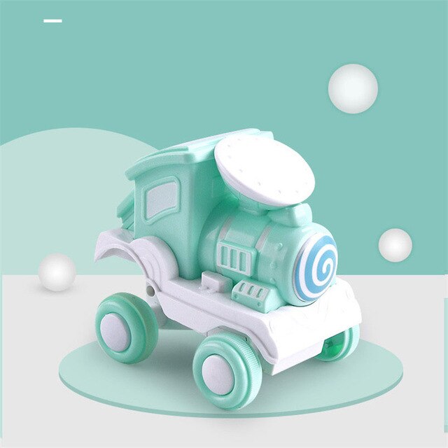 Inertia Stunt Train Toy Car for Active Screen-Free Play