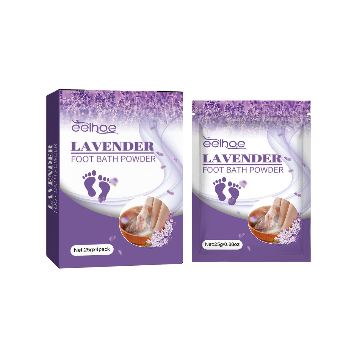 Herbal Foot Soak Salts for Sore, Tired Feet Relief