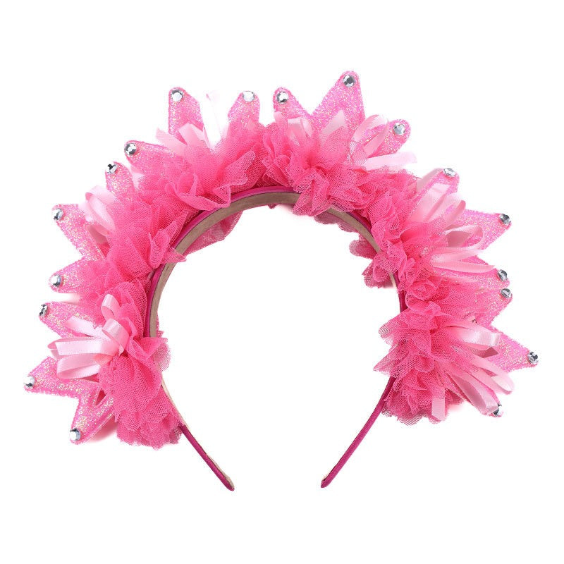 Crown Headband for Women | Playful Party Hair Style