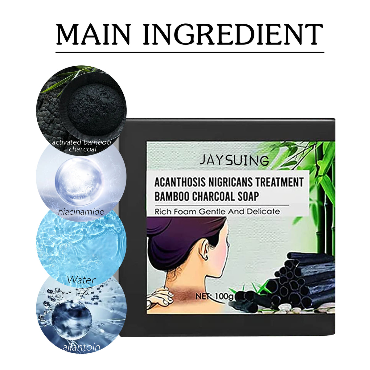Underarm Whitening Antibacterial Soap – Fades Dark Spots