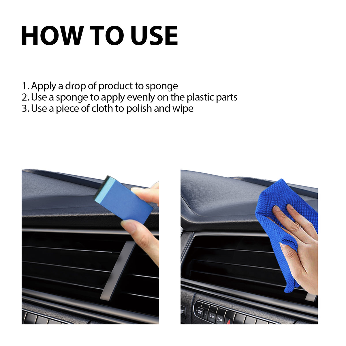 Automotive Ceramic Coating Kit for Interior Shine Protection