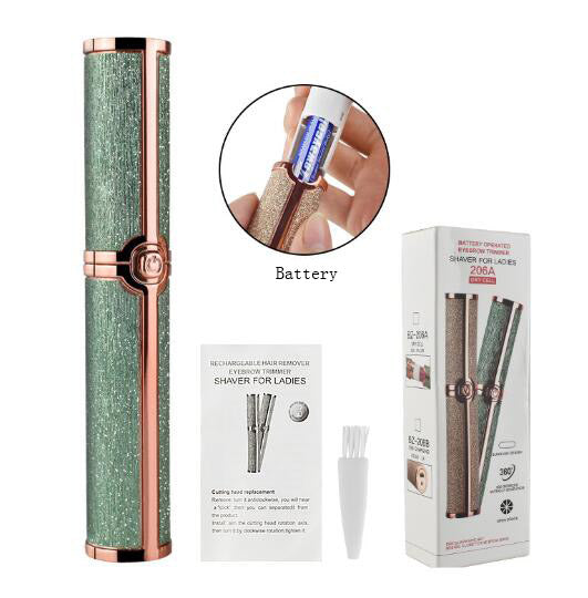 Electric Eyebrow Trimmer for Precise Facial Grooming