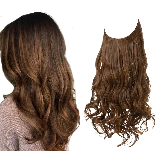 One-Piece Hair Extensions for Instant Long Curly Volume