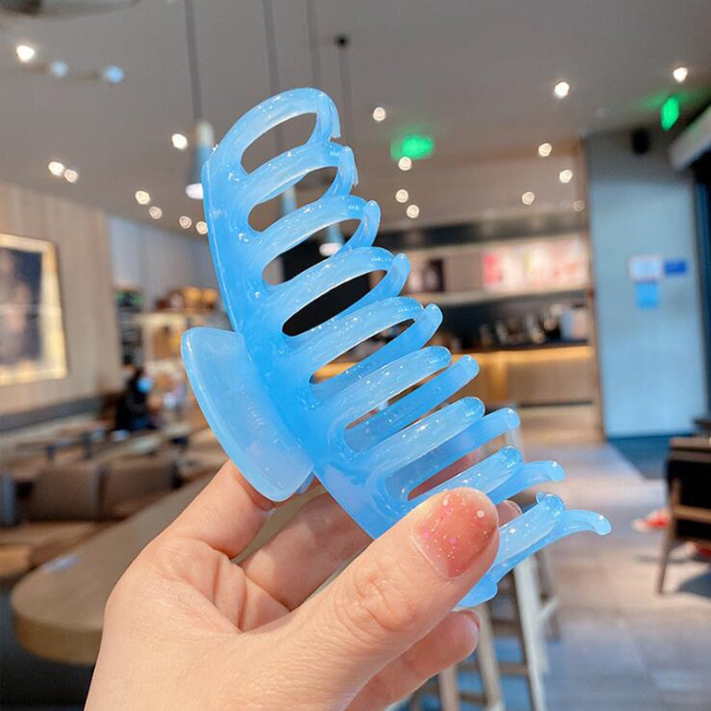 Large Acrylic Hair Claw Clip for Elegant Updos Every Day