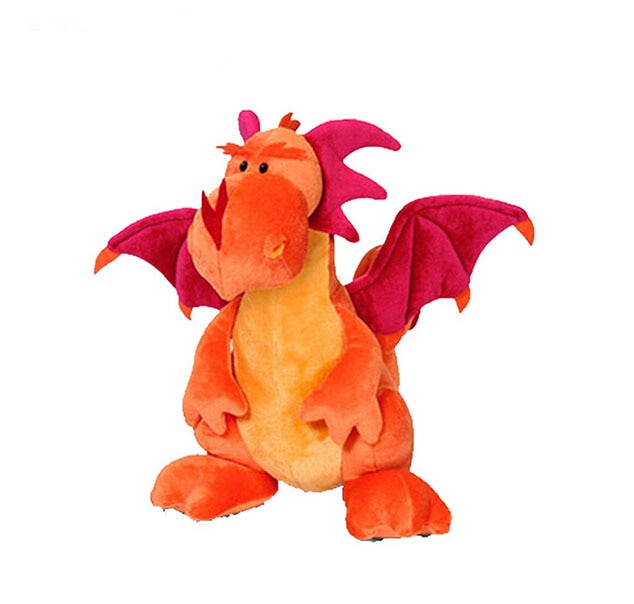 Double-Headed Dragon Plush Toy for Imaginative Play