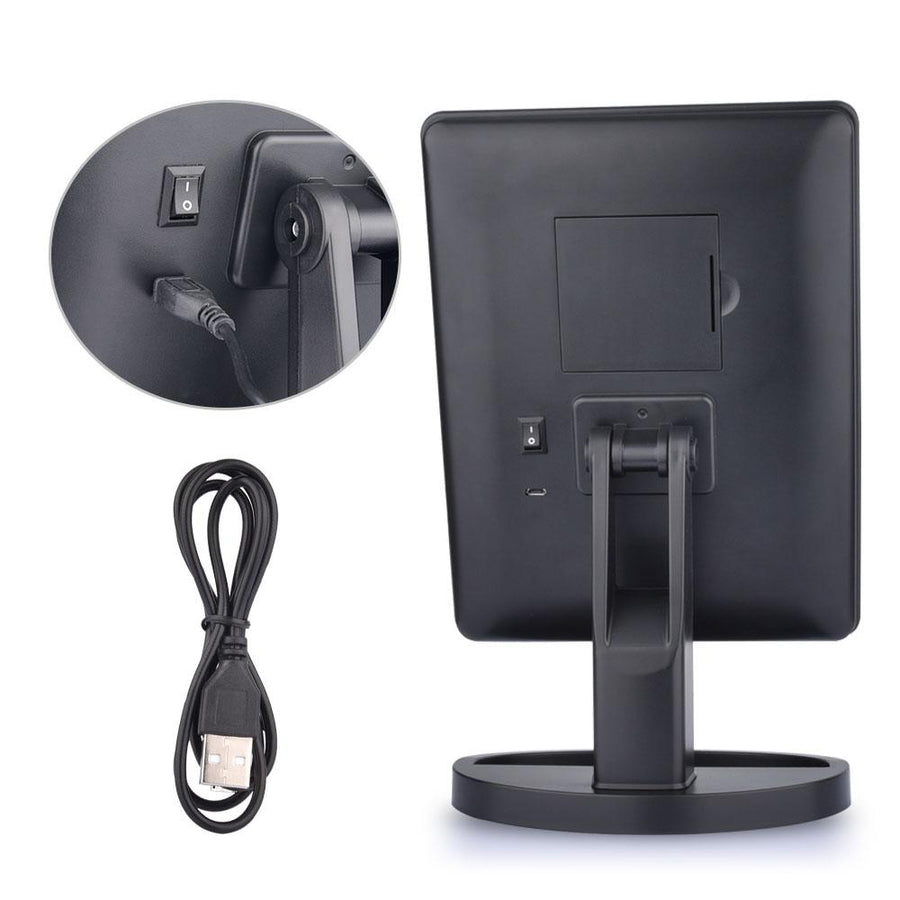 LED Light Mirror Vanity — Flawless Makeup with 16