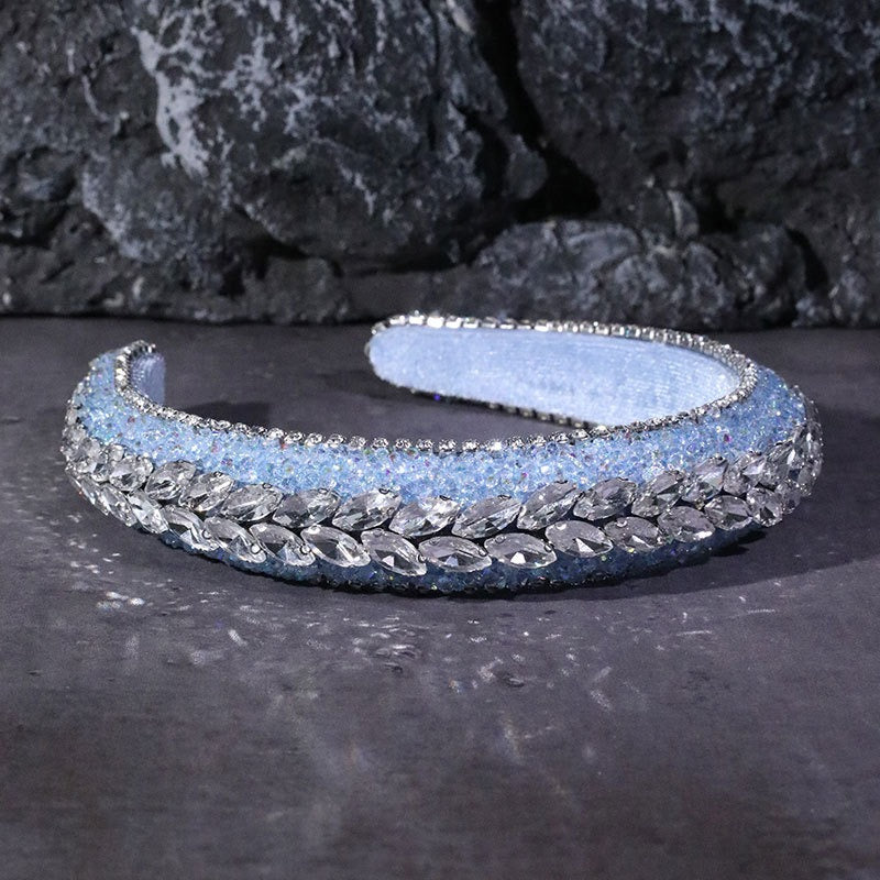 Baroque Rhinestone Headband for Glamorous Vintage Hair