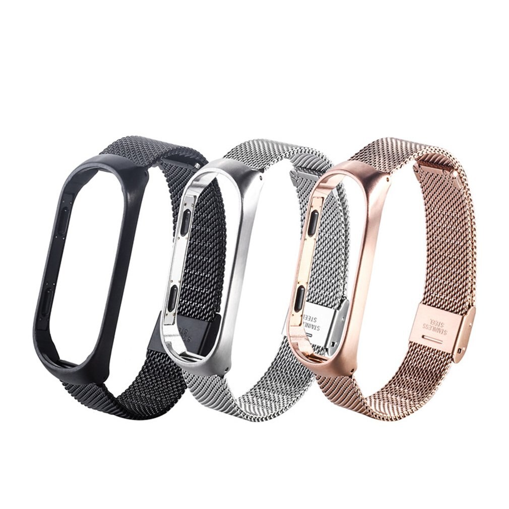 Stainless Steel Mesh Band for Xiaomi Mi Band 4
