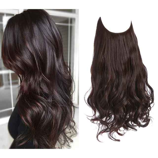 One-Piece Hair Extensions for Instant Long Curly Volume