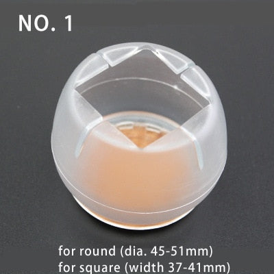 Silicone Chair Leg Caps That Stop Floor Scratches & Noise