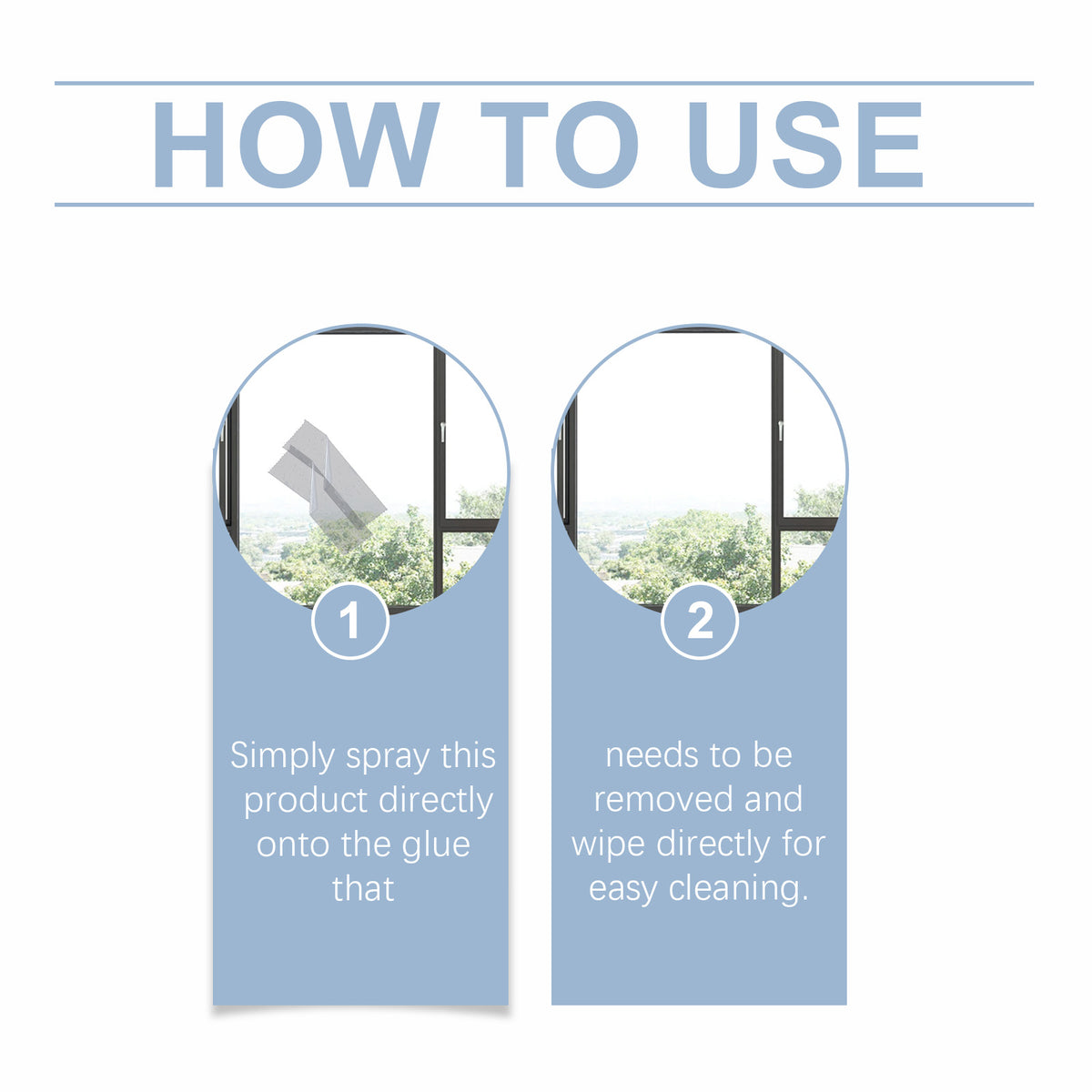 Glue Remover Spray for Cars, Glass & Home Surfaces